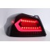 Subaru WRX / WRX STI VA '15-'20 Smoke Lens Red Bar Light Bar LED Tail Lamp